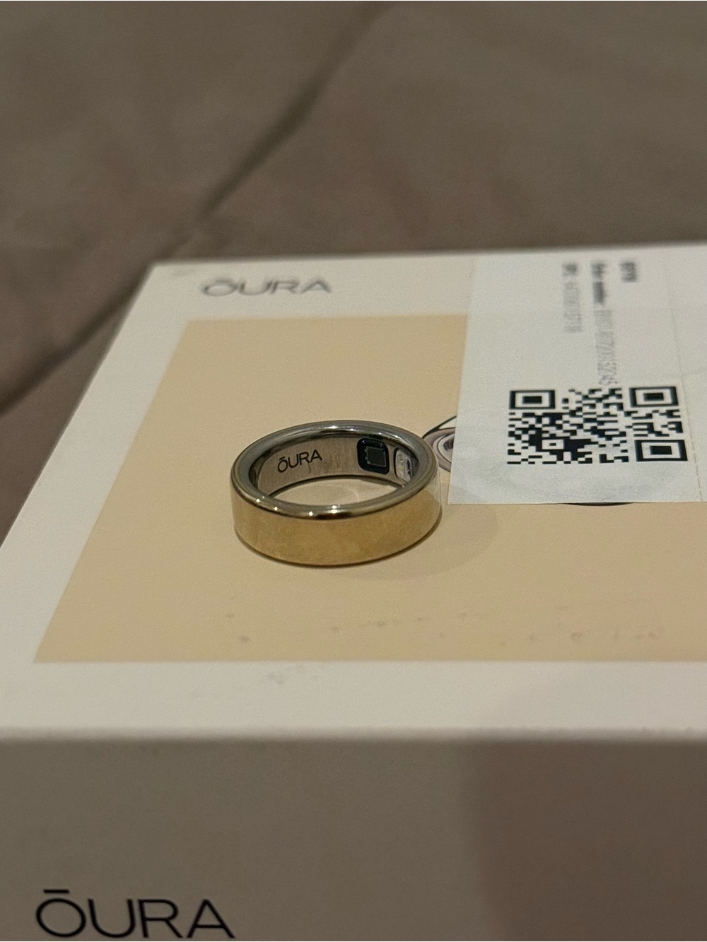 Oura Ring Gen. 5 — Size 6 — Gold